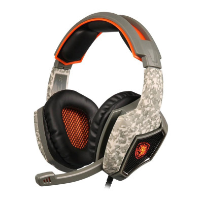 Sades Spirit Wolf 7.1 Surround - Camo